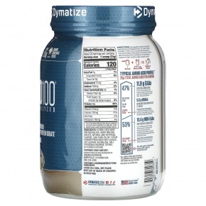 Dymatize, ISO100, гидролизованный, 100% изолят сывороточного протеина, печенье и сливки, 620 г (1,36 фунта) в Москве - eco-herb.ru | фото