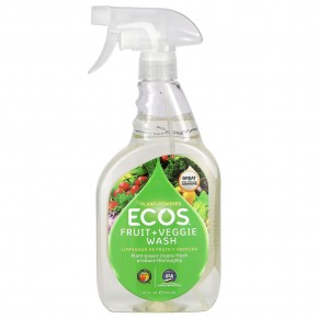Earth Friendly Products, Ecos, средство для мытья фруктов и овощей, 650 мл (22 жидких унции ) в Москве - eco-herb.ru | фото
