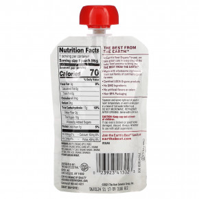 Earth's Best, органическое полезное пюре для завтрака, для детей от 6 месяцев, яблоко, изюм и овес, 99 г (3,5 унции) (Товар снят с продажи) в Москве - eco-herb.ru | фото