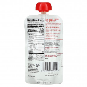 Earth's Best, органическое пюре для детского питания, для детей от 6 месяцев, яблоко и клубника, 113 г (4 унции) (Товар снят с продажи) в Москве - eco-herb.ru | фото