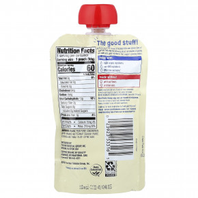 Earth's Best, пюре из органических фруктов и овощей, для детей от 6 месяцев, груша и мускатная тыква, 99 г (3,5 унции) в Москве - eco-herb.ru | фото