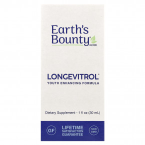 Earth's Bounty, Longevitrol®, добавка для сохранения молодости, 30 мл (1 жидк. унция) в Москве - eco-herb.ru | фото