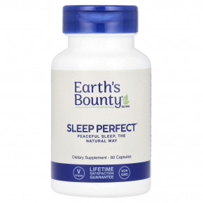 Earth's Bounty, Sleep Perfect, 60 капсул - описание | фото