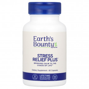 Earth's Bounty, Stress Relief Plus®, 60 капсул - описание | фото