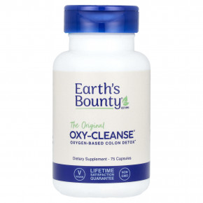 Earth's Bounty, The Origianl Oxy-Cleanse®, кислородное средство для детоксикации кишечника, 75 капсул в Москве - eco-herb.ru | фото