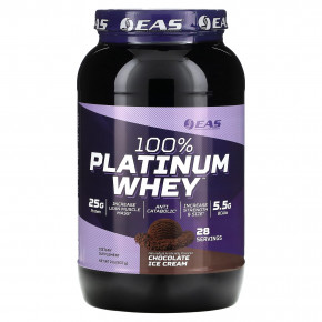 EAS, 100% Platinum Whey, шоколадное мороженое, 907 г (2 фунта) в Москве - eco-herb.ru | фото