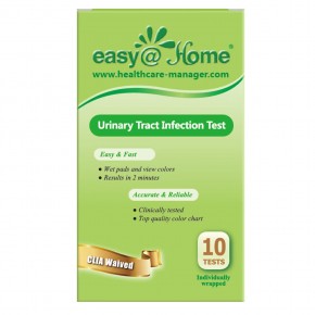 Easy@Home, Тест на инфекцию мочевыводящих путей, 10 тестов в индивидуальной упаковке в Москве - eco-herb.ru | фото