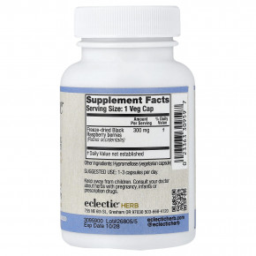 Eclectic Herb, черная малина, 300 мг, 90 растительных капсул в Москве - eco-herb.ru | фото