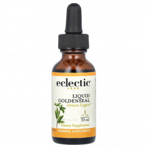 Eclectic Herb, Жидкий желтокорень, 1000 мг, 30 мл (1 жидк. Унция) в Москве - eco-herb.ru | фото