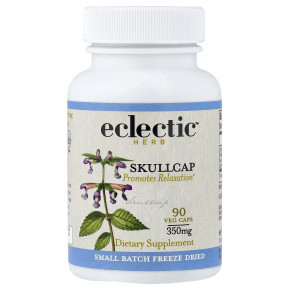 Eclectic Herb, шлемник, 350 мг, 90 растительных капсул - описание | фото