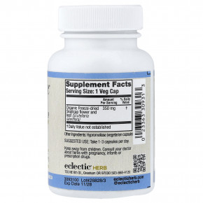Eclectic Herb, шлемник, 350 мг, 90 растительных капсул в Москве - eco-herb.ru | фото