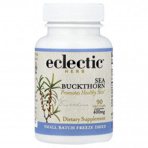 Eclectic Herb, сублимированная облепиха, 90 вегетарианских капсул - описание | фото