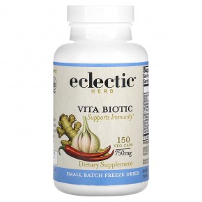 Eclectic Herb, Vita Biotic, 750 мг, 150 растительных капсул (250 мг в 1 капсуле) в Москве - eco-herb.ru | фото