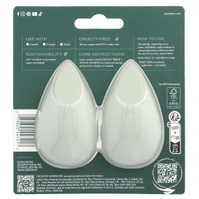 EcoTools, растушевка, для блендера, дуэт, 2 спонжа в Москве - eco-herb.ru | изображение EcoTools, растушевка, для блендера, дуэт, 2 спонжа в Москве - eco-herb.ru | фото