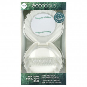 EcoTools, Sea Gems Pearl Puff, набор из 2 предметов в Москве - eco-herb.ru | изображение EcoTools, Sea Gems Pearl Puff, набор из 2 предметов в Москве - eco-herb.ru | фото