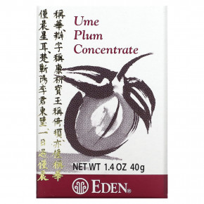 Eden Foods, Концентрат сливы умэ, 1,4 унции (40 г) в Москве - eco-herb.ru | фото