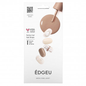 Edgeu, Perfect Gel Nail Wraps, ENP 216 Pearl Locket, набор из 23 предметов в Москве - eco-herb.ru | фото