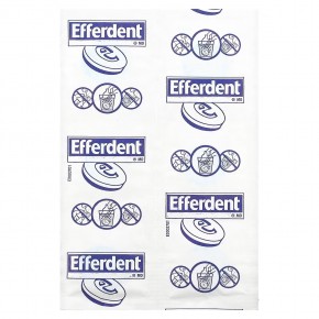 Efferdent, Антибактериальное средство для очищения зубных протезов, комплексная очистка, 102 таблетки в Москве - eco-herb.ru | фото
