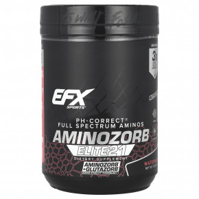 EFX Sports, AminoZorb® Elite 21, арбуз, 390 г (13,76 унции) - описание | фото