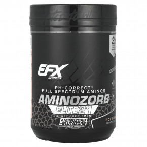 EFX Sports, AminoZorb® Elite 21, персиковый, 390 г (13,76 унции) - описание