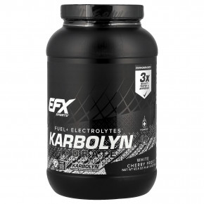 EFX Sports, Karbolyn® Hydrate, White Cherry Frost, 1856 г (4 фунта 1,5 унции) - описание | фото