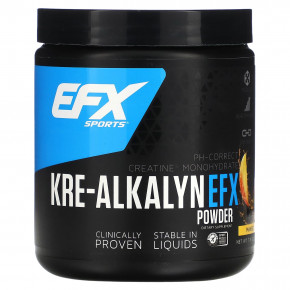 EFX Sports, Kre-Alkalyn EFX в порошке, манго, 220 г (7,76 унции) - описание | фото