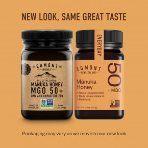 Egmont Honey, Мед манука, необработанный и непастеризованный, MGO 50+, 500 г (17,6 унции) в Москве - eco-herb.ru | фото