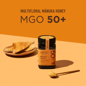 Egmont Honey, Мед манука, необработанный и непастеризованный, MGO 50+, 500 г (17,6 унции) в Москве - eco-herb.ru | фото