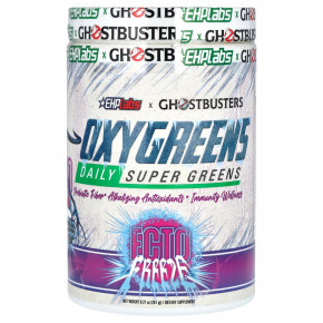 EHPlabs, Ghostbusters, Oxygreens, Daily Super Greens, Ecto Freeze, 261 г (9,21 унции) - описание