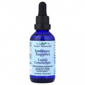 Eidon Ionic Minerals, жидкий концентрат для поддержки иммунитета, 60 мл (2 унции) - описание | фото