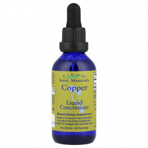 Eidon Ionic Minerals, жидкий концентрат меди, 60 мл (2 унции) - описание | фото