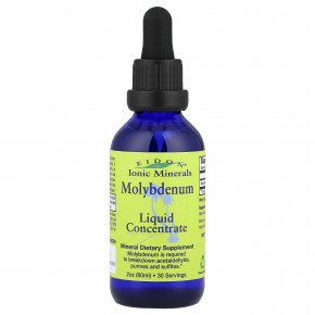 Eidon Ionic Minerals, молибден, жидкий концентрат, 60 мл (2 унции) в Москве - eco-herb.ru | фото