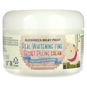 Elizavecca, Milky Piggy, Secret Pilling Cream, крем для пилинга кожи лица, 100 г (3,53 унции) в Москве - eco-herb.ru | фото