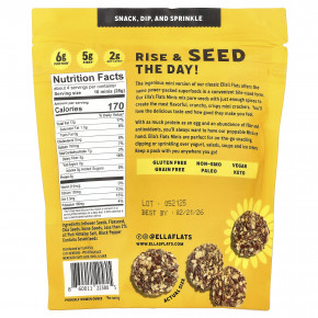 Ella's Flats, крекеры с суперфудами, кунжутные конфеты, 113 г (4 унции) в Москве - eco-herb.ru | изображение Ella's Flats, крекеры с суперфудами, кунжутные конфеты, 113 г (4 унции) в Москве - eco-herb.ru | фото