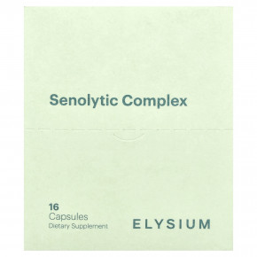 Elysium, Senolytic Complex, 16 капсул - описание | фото