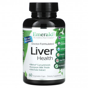 Emerald Laboratories, Liver Health, 90 Veggie Capsules в Москве - eco-herb.ru | фото