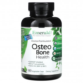 Emerald Laboratories, Osteo Bone Health, 180 растительных капсул - описание | фото