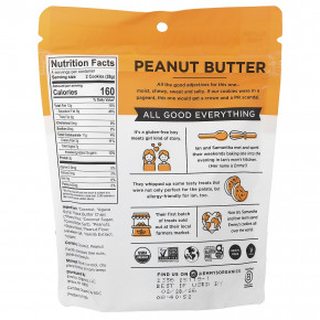 Emmy's Organic Cookies, мягкое жевательное печенье с кокосом, арахисовая паста, 113 г (4 унции) в Москве - eco-herb.ru | фото