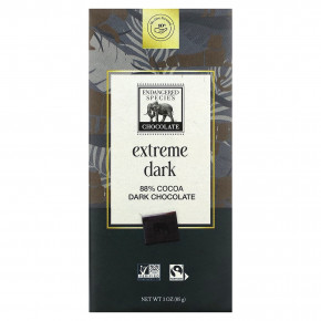 Endangered Species Chocolate, горький, экстрачерный шоколад, 85 г (3 унции) - описание