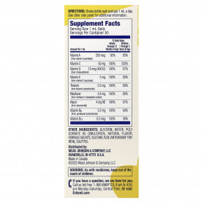 Enfamil, Poly Vi Sol®, мультивитамины в каплях, для детей 6–24 месяцев, 50 мл (1 2/3 жидк. унции) в Москве - eco-herb.ru | фото