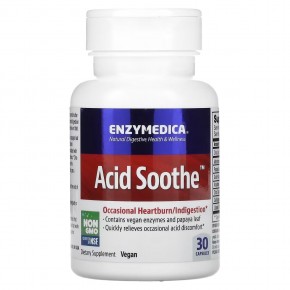 Enzymedica, Acid Soothe, 30 капсул в Москве - eco-herb.ru | фото