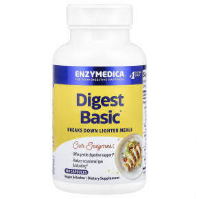 Enzymedica, Digest Basic®, 180 капсул - описание