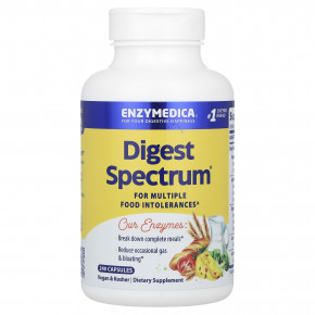 Enzymedica, Digest Spectrum®, 240 капсул - описание