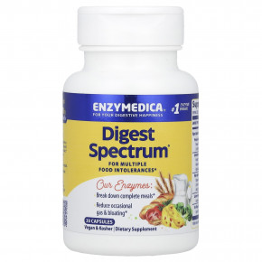 Enzymedica, Digest Spectrum®, 30 капсул - описание