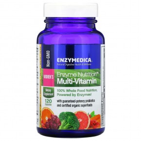 Enzymedica, Enzyme Nutrition, мультивитамины, для женщин, 120 капсул в Москве - eco-herb.ru | фото