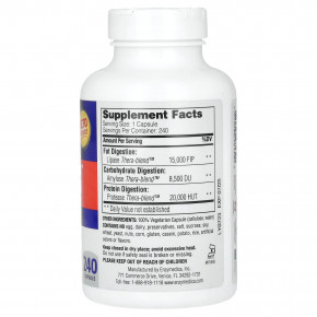 Enzymedica, Lypo Gold, добавка для переваривания жиров, 240 капсул в Москве - eco-herb.ru | фото