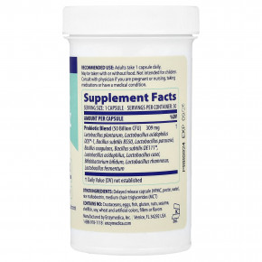 Enzymedica, пробиотик SubCulture™ от вздутия живота, 50 млрд, 30 капсул с отсроченным высвобождением в Москве - eco-herb.ru | фото