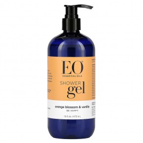 EO Products, гель для душа, бодрящий цвет апельсина и ваниль, 473 мл (16 жидк. унций) в Москве - eco-herb.ru | фото