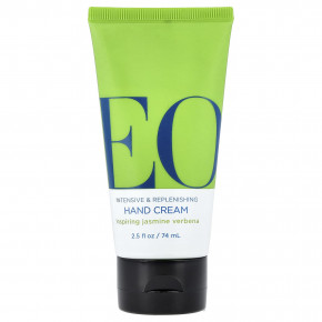 EO Products, крем для рук, воодушевляющий с жасмином и вербеной, 74 мл (2,5 жидк. унции) - описание | фото