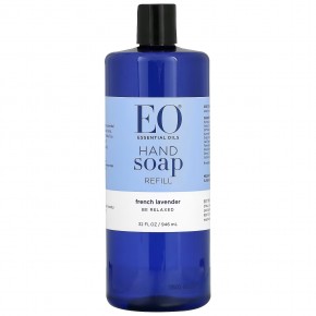 EO Products, мыло для рук, запасной блок, успокаивающая французская лаванда, 946 мл (32 жидк. унции) в Москве - eco-herb.ru | фото